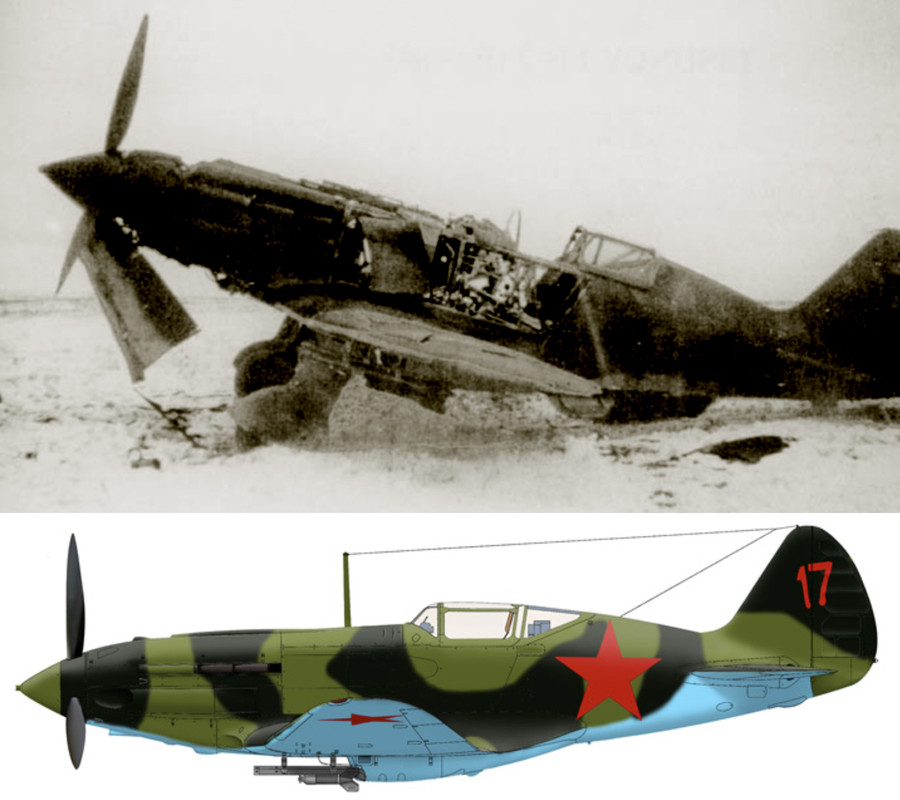 Mikoyan-Gurevich-MiG-3-unknown-unit-Red-17-Moscow-Front-winter-1941-42-0A