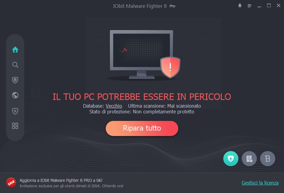 IObit Malware Fighter Pro 9.0.2.514 - ITA IObit Malware Fighter Pro 9.0.2.514 - ITA