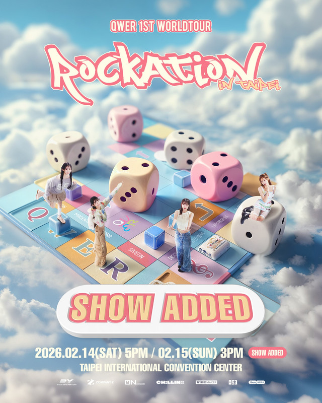 [情報] QWER 1ST WORLD TOUR in TAIPEI 2/15加場