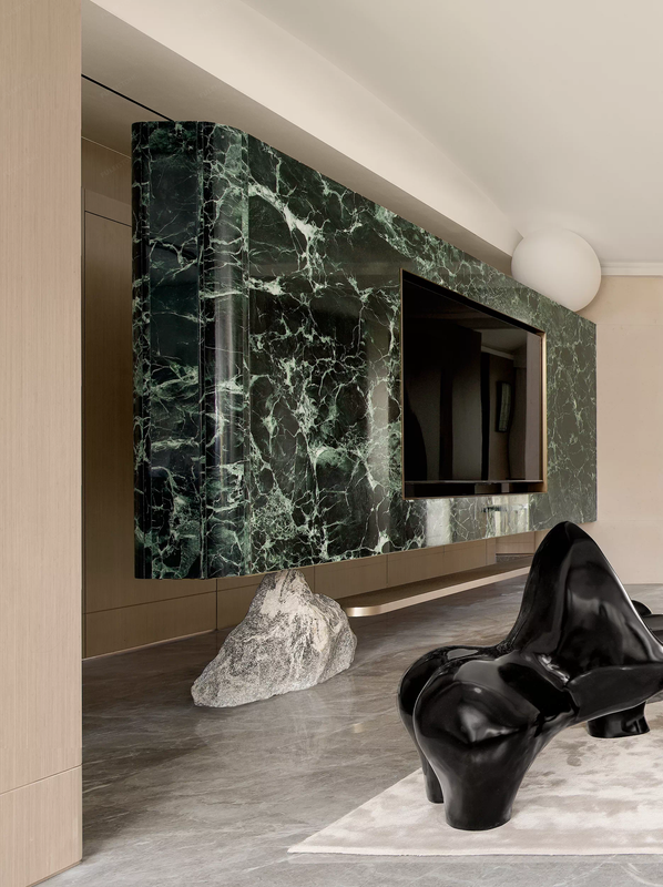 Dark Green Marble for Wall Tiles