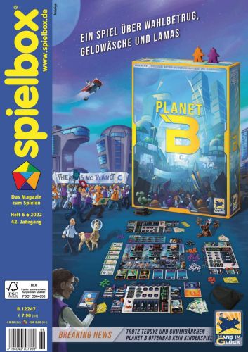 Cover: Spielbox das Magazin zum Spielen No 06 2022