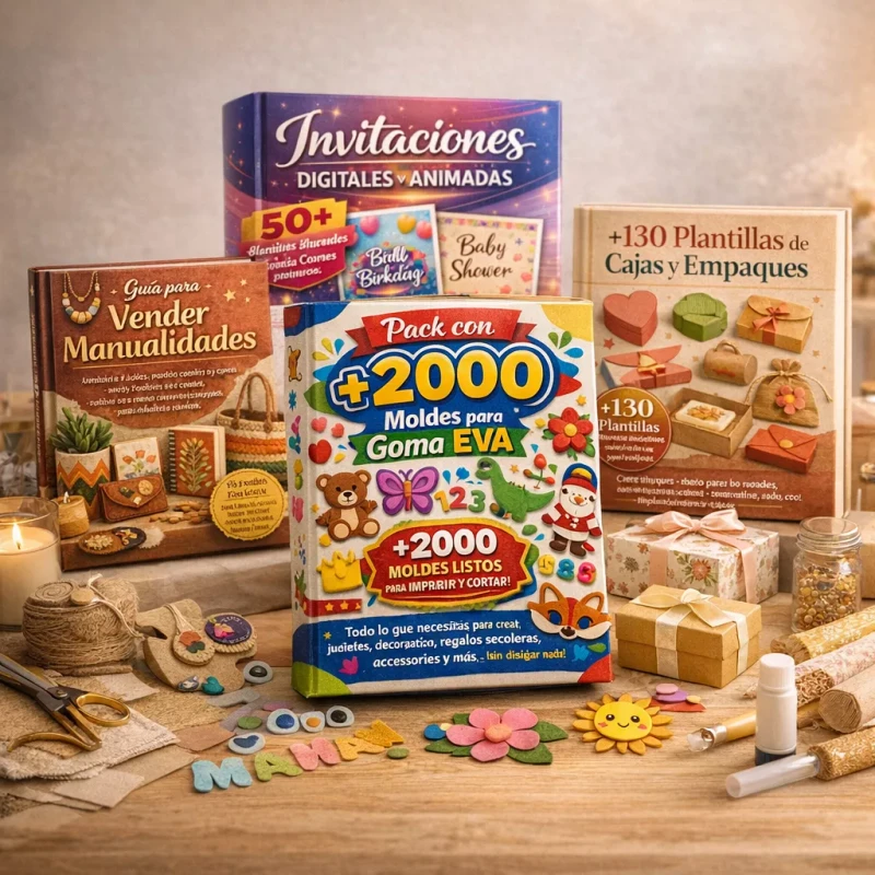 Resumen del contenido del pack