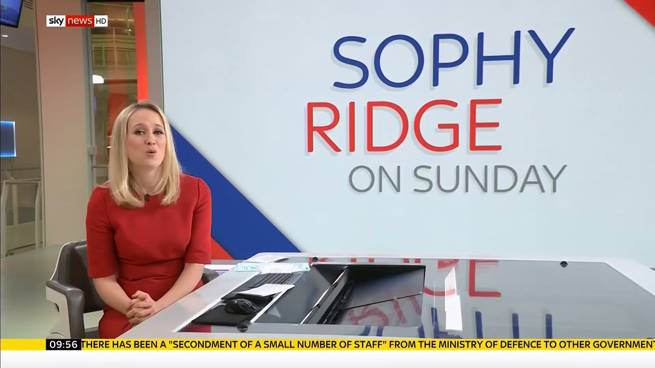 13 January - 09.00.00 - Sophy Ridge On Sunday. A new kind of pol