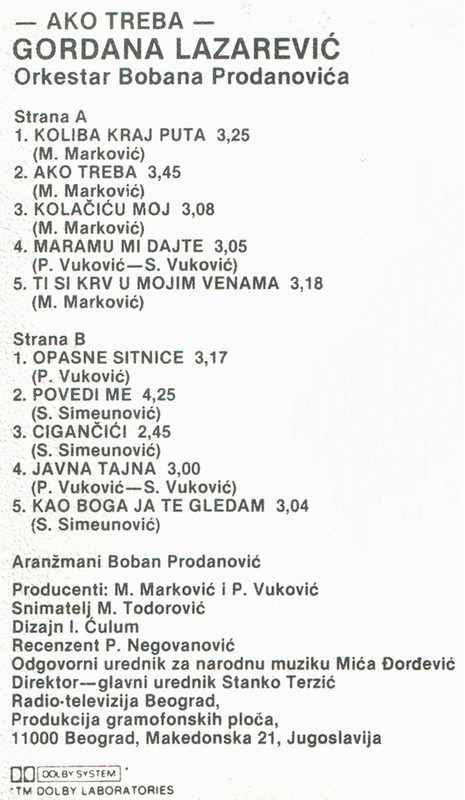 Gordana Lazarevic 1993 kz