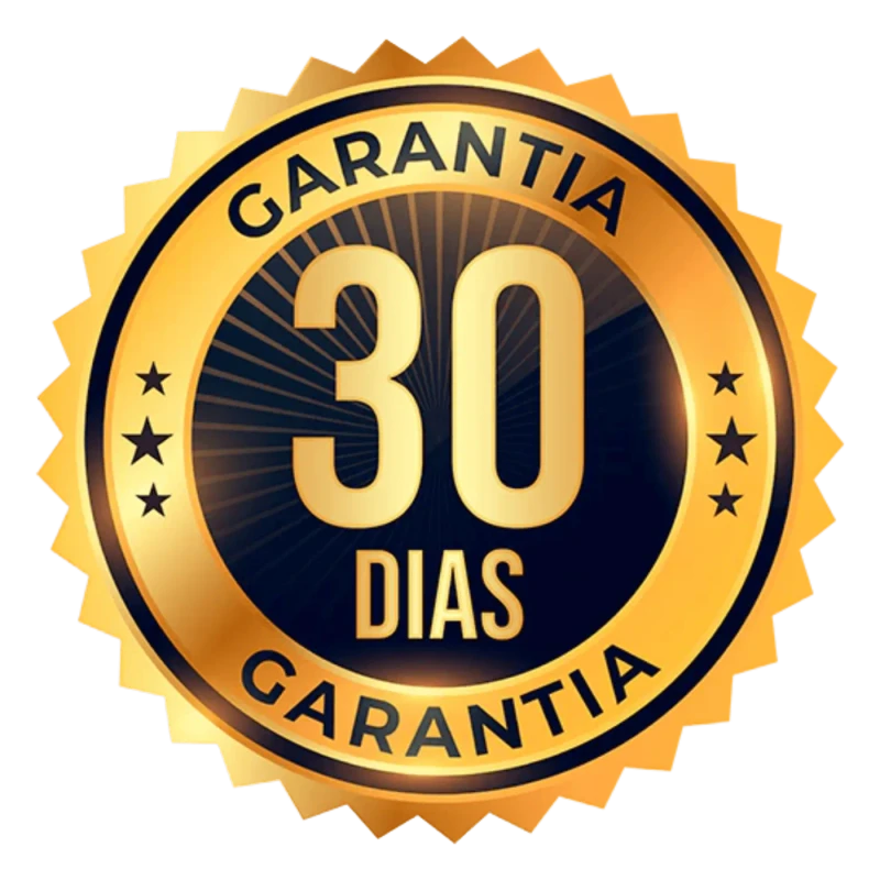 Selo de garantia de 30 dias