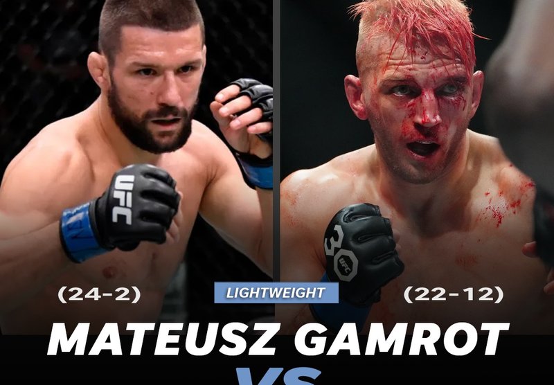 Матеуш Гамро срещу Дан Хукър на UFC 305