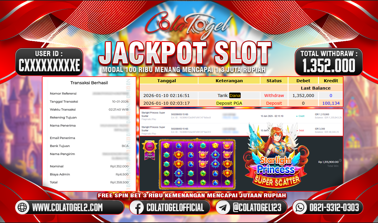 JACKPOT SLOT GACOR!!
