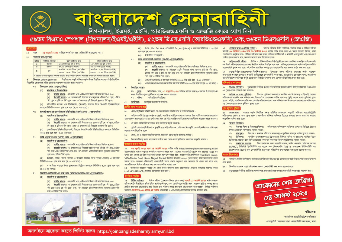 Bangladesh-Army-Job-Circular-2