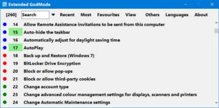 Extended GodMode 1.0.2.11 Multilingual