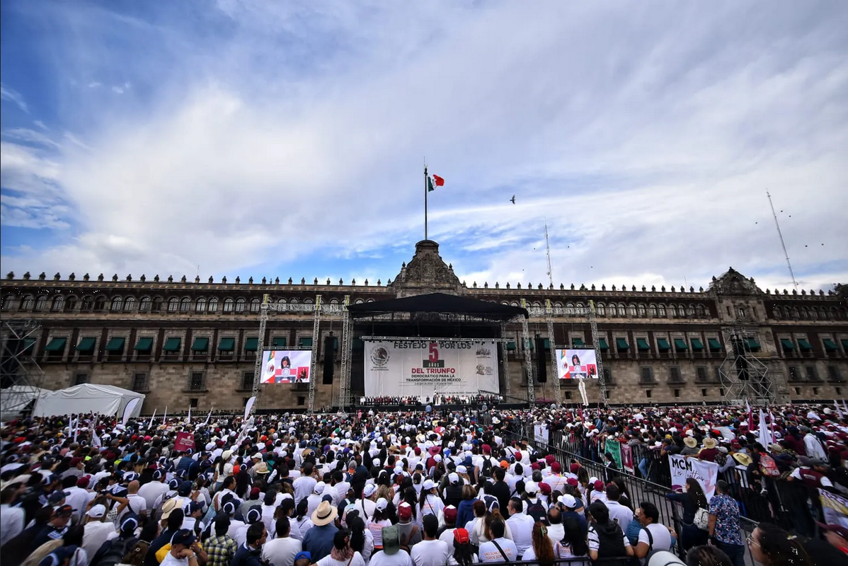 Celebración por quinto año del triunfo de la 4T costó más de 8 mdp