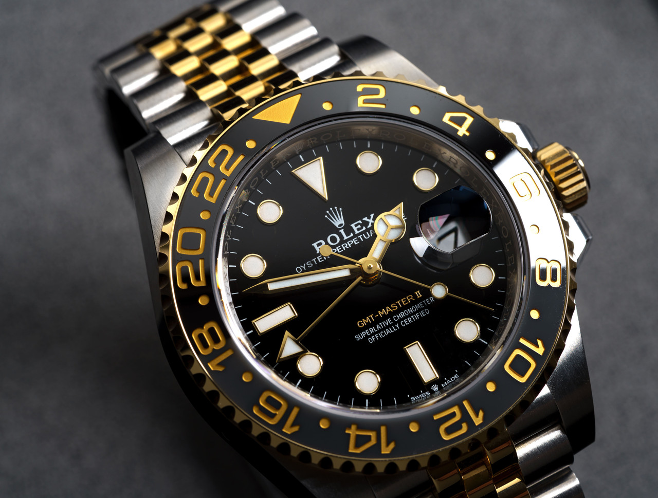 Rolex GMT-Master II caixa e certificado