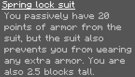 Spring Locked Origin v3 (For Origins mod) Minecraft Data Pack