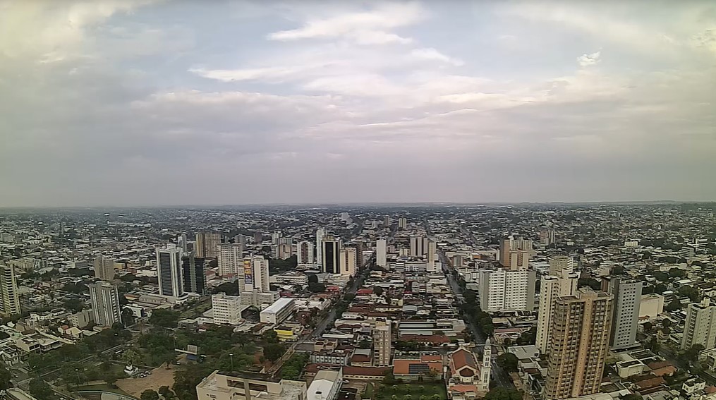 Campo Grande nesta manhã de terça-feira