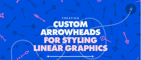 Creating Custom Arrowheads for Styling Linear Vector Graphics in Adobe Illustrator