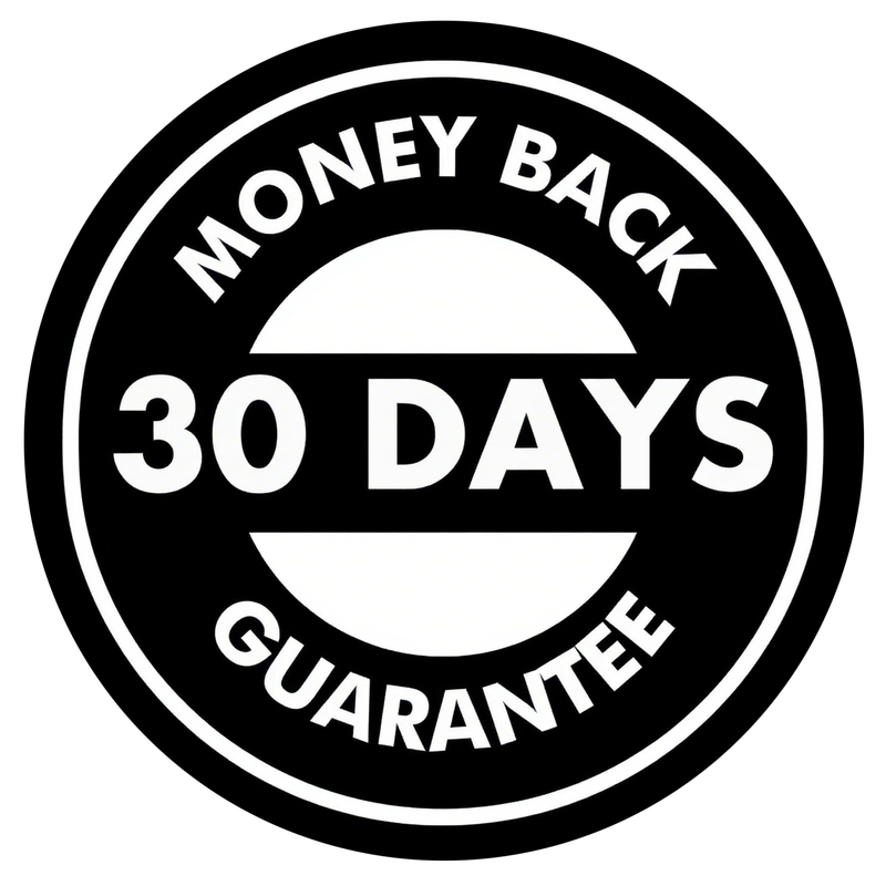 30 Day Money Back Guarantee