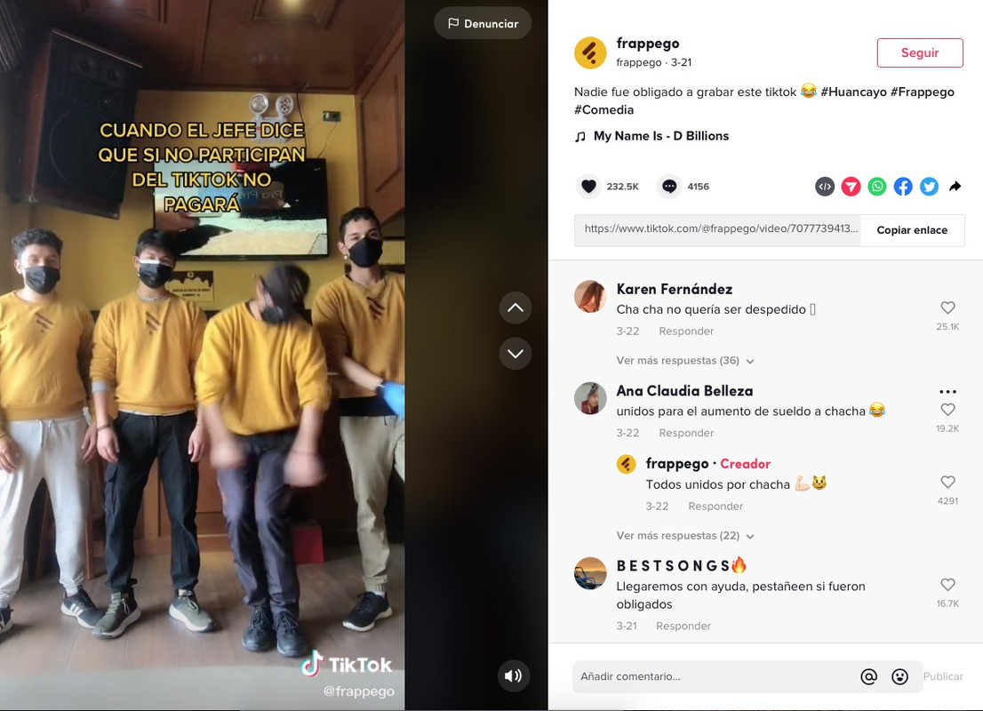 Empresa obliga a empleados a grabar un TikTok, el video se hace viral