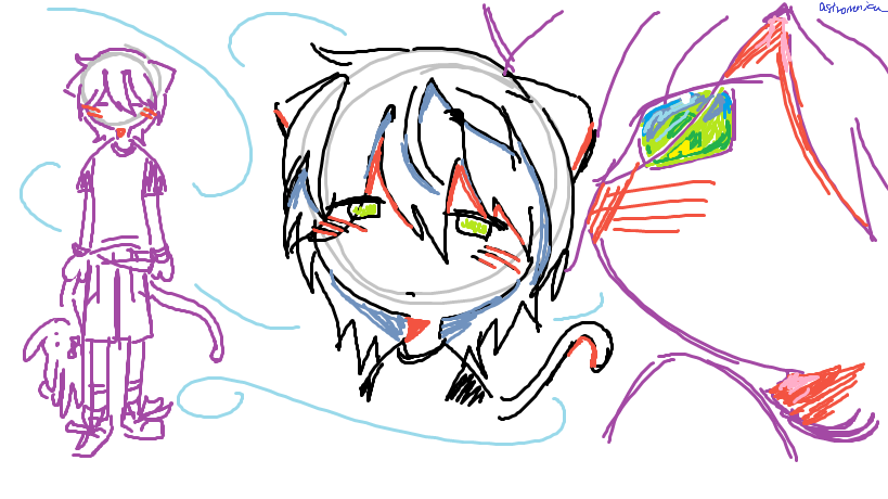 catthing doodle this weirdo