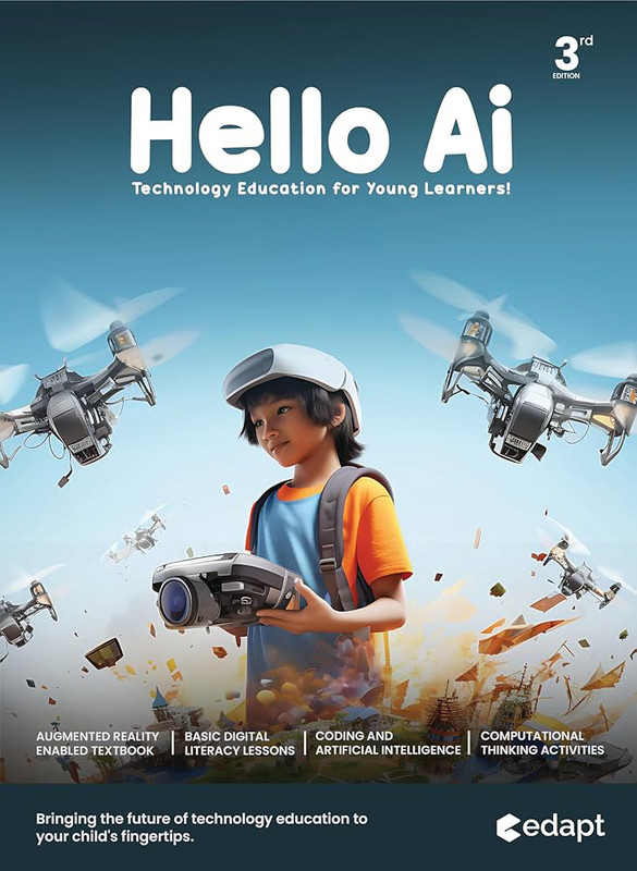 Hello AI Textbooks cover