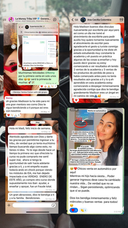 Testimonio de estudiante