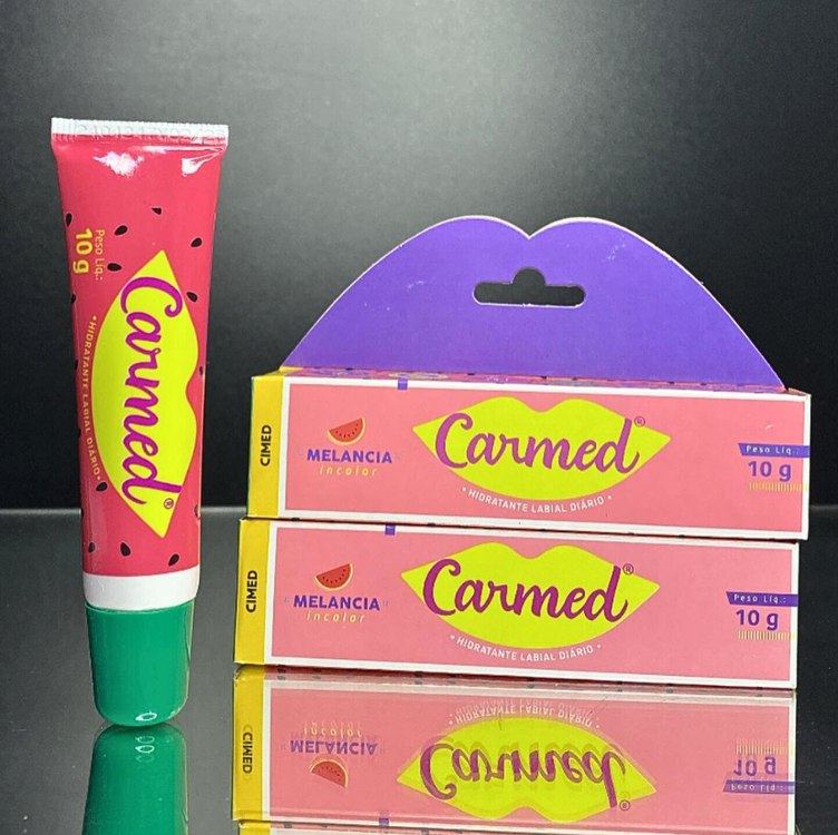 Hidratante Labial Carmed Sabor Melancia 10g