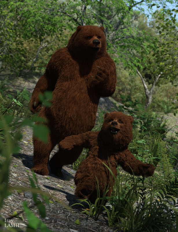 bear mainpromo daz3d 1