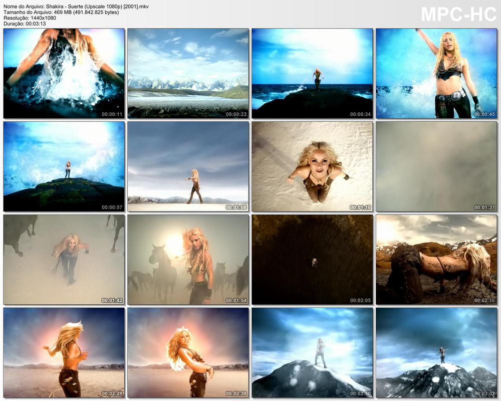 Shakira - Suerte (Upscale 1080p) [2001]