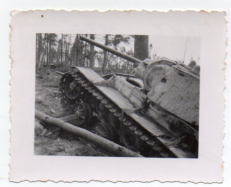 KW 1 45 Tonnen (Russlandfeldzug) hinten beschrieben