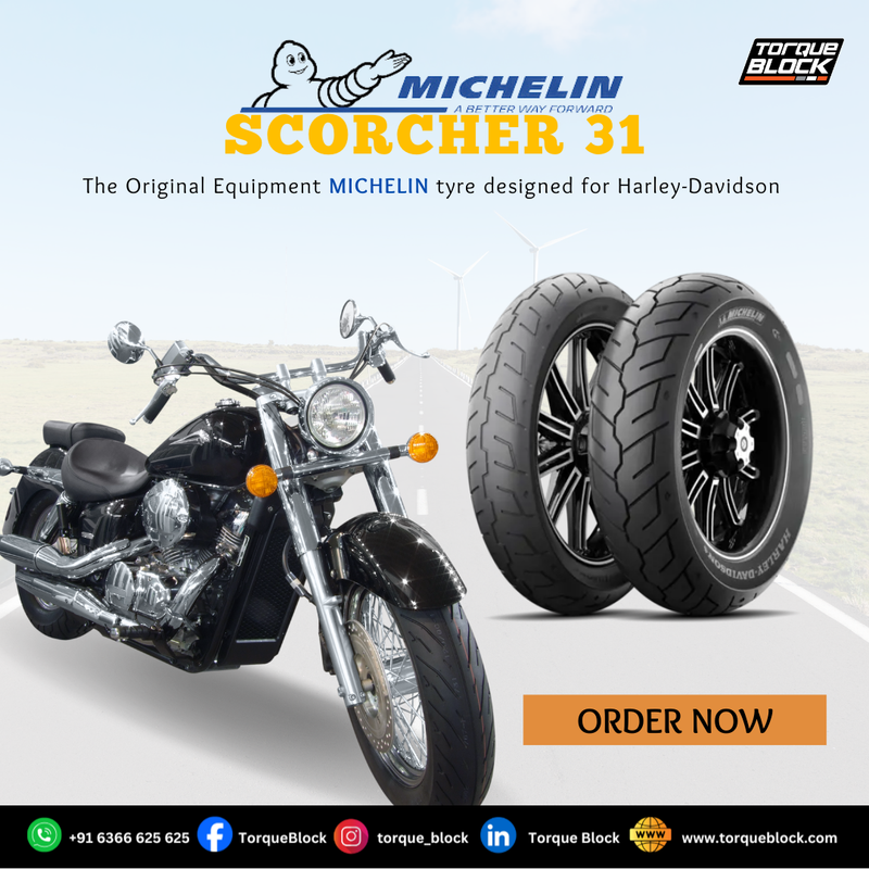 Buy Michelin Scorcher 31 130/90B16 | Torque Block