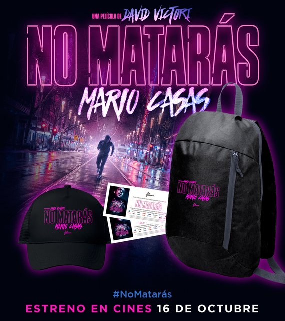 CONCURSO “NO MATARÁS”: SORTEAMOS 3 PACKS COMPUESTOS POR GORRA, MOCHILA Y ENTRADAS DE CINE DE ESTA PELÍCULA PROTAGONIZADA POR MARIO CASAS