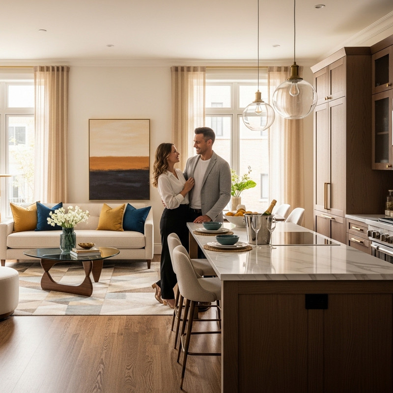 Helles renoviertes Interieur