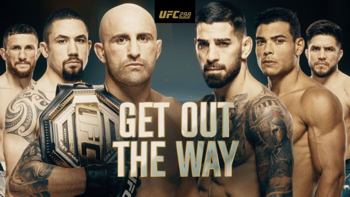 UFC 298 Fight Night (18.02.2024) PL.1080i.HDTV.H264-B89 / Komentarz PL