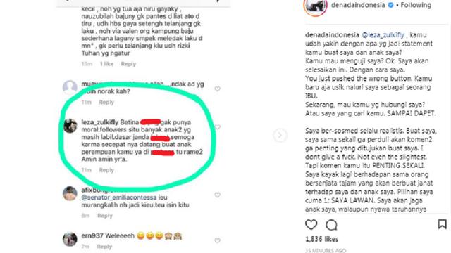 Denada mengamuk pada netizen yang membully anaknya