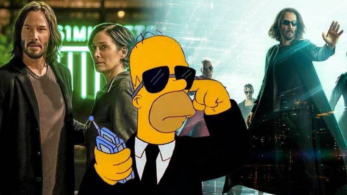 Los Simpson predijeron el estreno de Matrix y otro suceso relevante