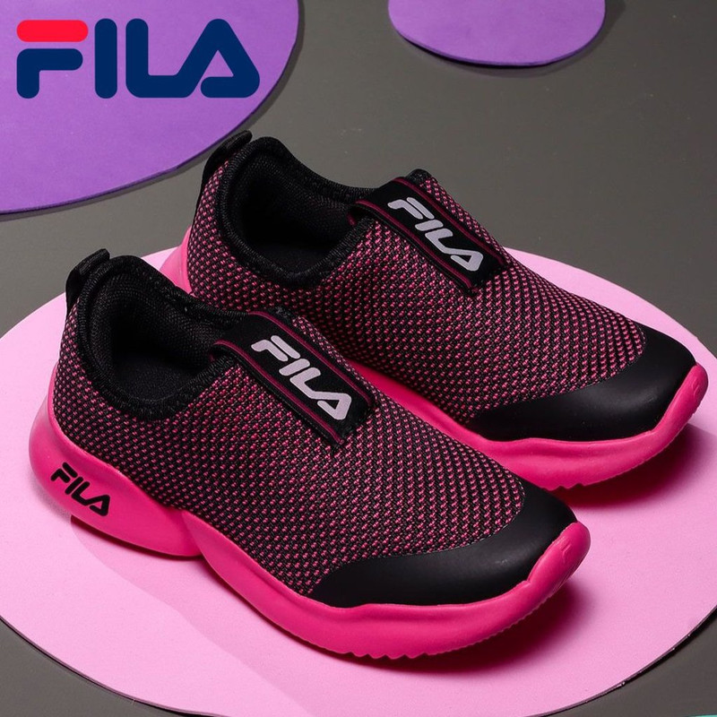 Tênis Fila Funny, Infantil Black/Multicolor 31