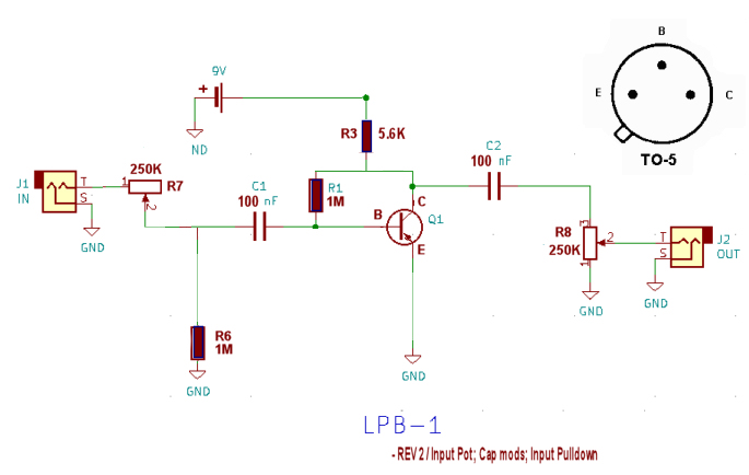 my circuit with mods