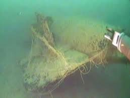 Restos de un submarino alemán de clase U