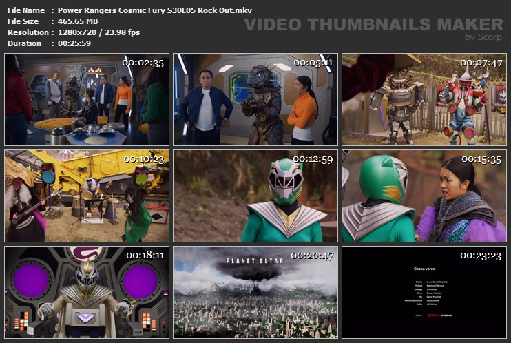 Power Rangers Cosmic Fury S30E05 Rock Out.mkv