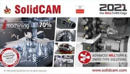 SolidCAM 2021 SP5 HF5 (x64) Multilingual for SolidWorks 2018-2022