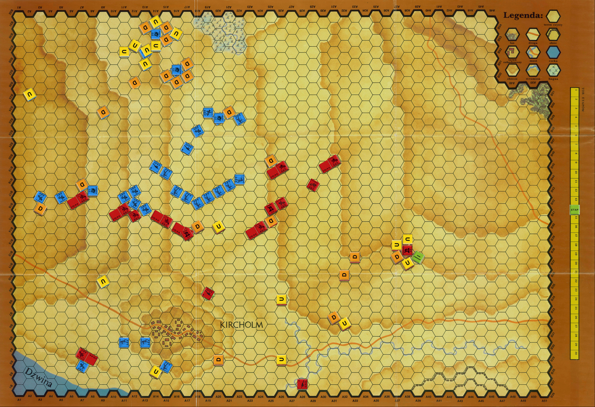 Kircholm 1605Map