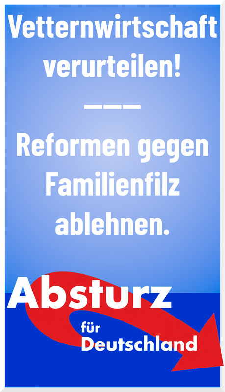 Vetternwirtschaft familienfilz