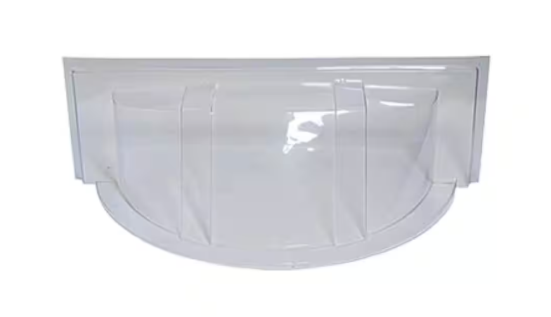 Image Window Well Cover Round Bubble, Economy 39 W x 17 in. D x 15 in. H,1 Pack Cover