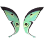 Jade Moth Wings