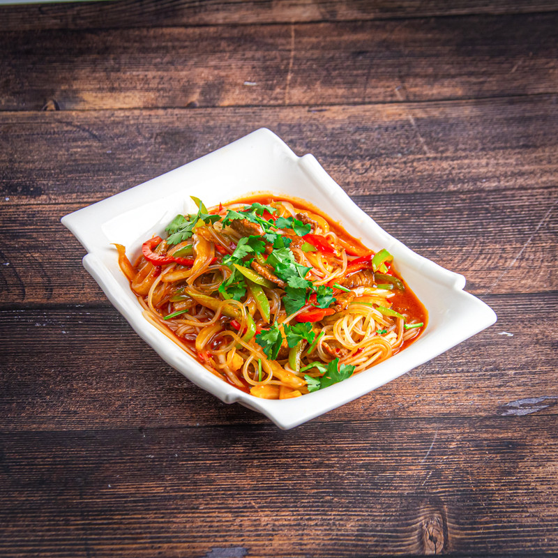 Фунчоза с мясом (350г)