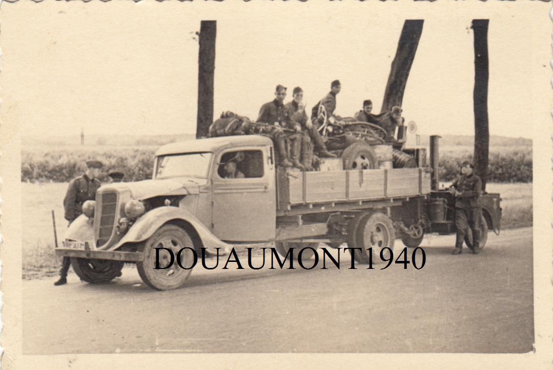 Beute verladen LKW Sammelstelle - Battaille d'Ép