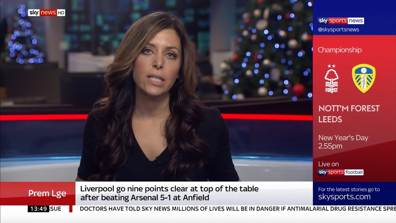 30 December - 13.00.00 - Sky News. Live coverage of main weekend