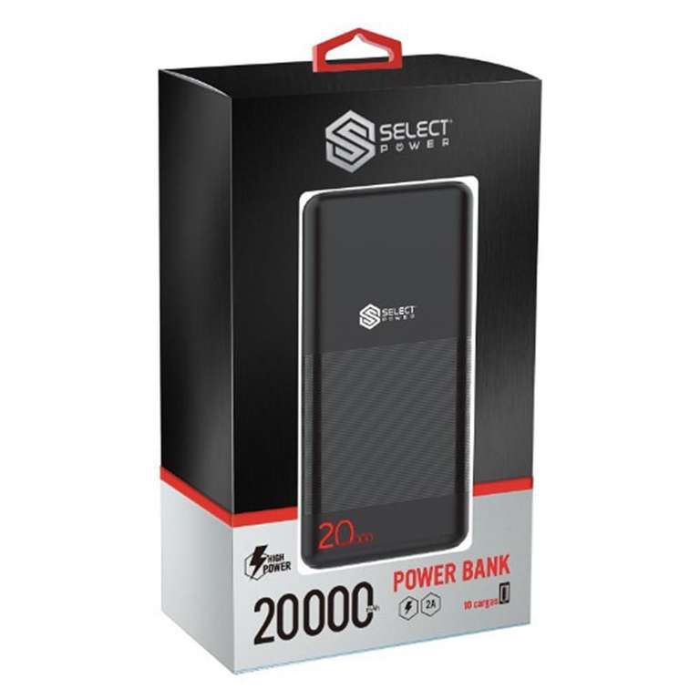 Elektra: Batería Externa Select Power 20000 mAh PB20 
