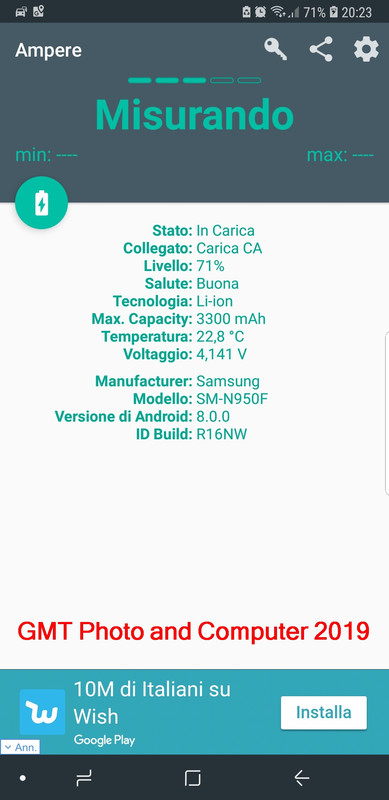 app ampere misura carica e voltaggio 1