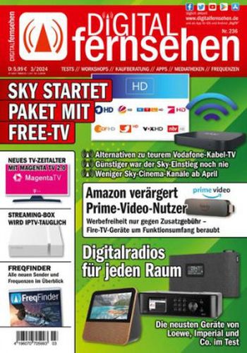 Cover: Digital Fernsehen Magazin März No 03 2024