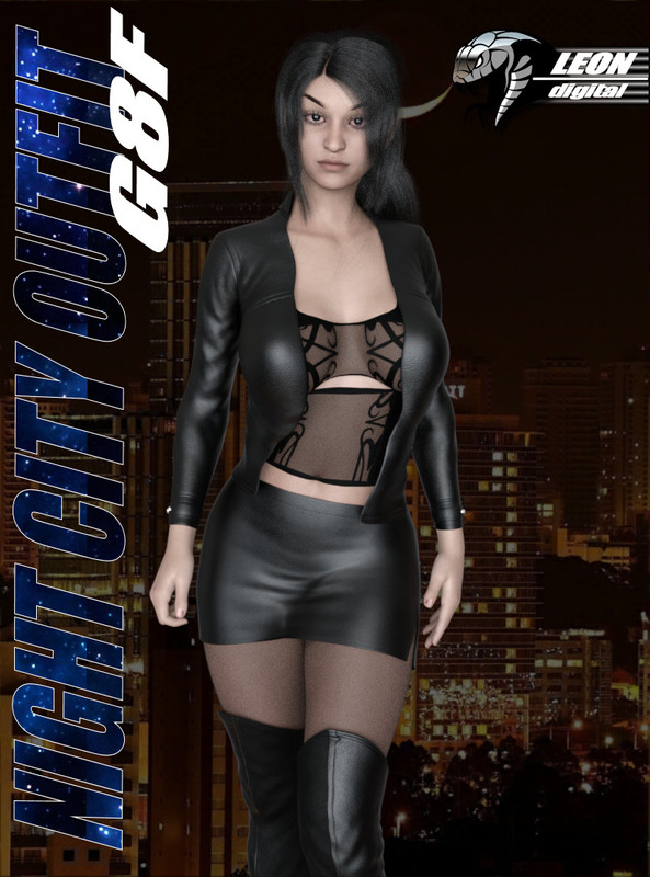 Night City Outfit G8F Night City Outfit G8F