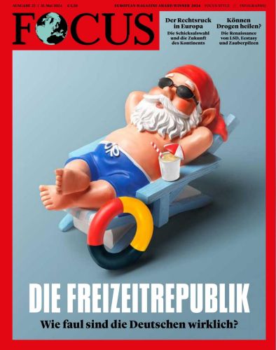 Cover: Focus Nachrichtenmagazin No 23 vom 31  Mai 2024